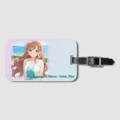 47_Plus 神奈川 海桜 - Kanagawa Miora Bagagelabel (Voorkant (horizontaal))