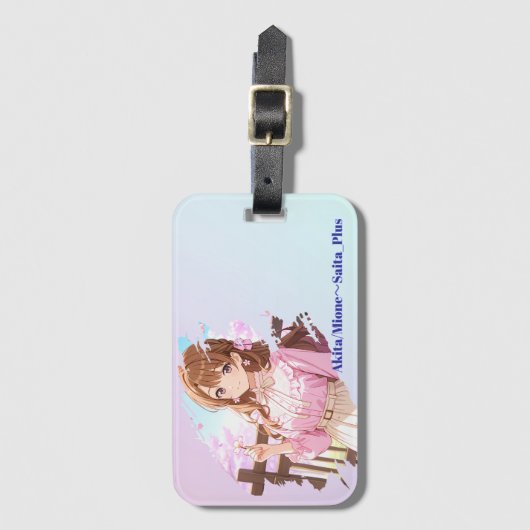 47_Plus 秋田 雅音 - Akita Mione Bagagelabel (Voorkant (verticaal))