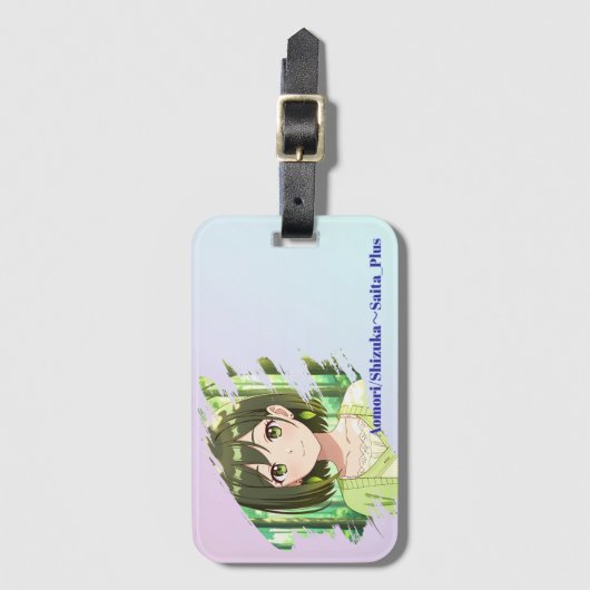 47_Plus 青森 静花 - Aomori Shizuka Bagagelabel (Voorkant (verticaal))