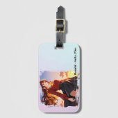 47_Plus 鹿児島 花火 - Kagoshima Hanabi Bagagelabel (Voorkant (verticaal))