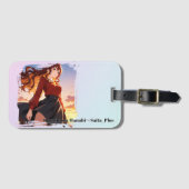 47_Plus 鹿児島 花火 - Kagoshima Hanabi Bagagelabel (Voorkant (horizontaal))