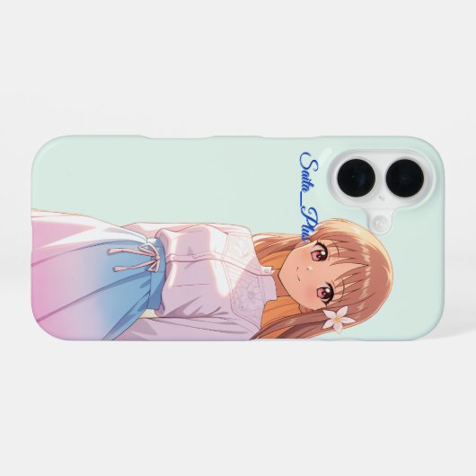 47_Plus – Anime Character Series iPhone 16 Hoesje (Achterkant horizontaal)
