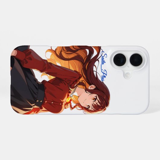 47_Plus – Anime Character Series iPhone 16 Hoesje (Achterkant horizontaal)