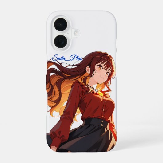 47_Plus – Anime Character Series iPhone 16 Hoesje (Achterkant)