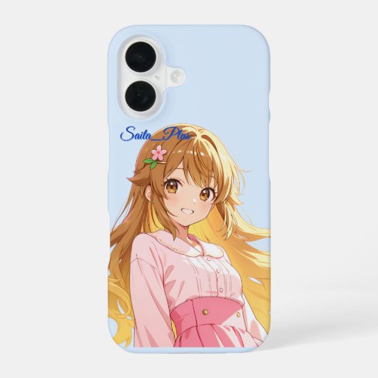 47_Plus – Anime Character Series iPhone 16 Hoesje (Achterkant)