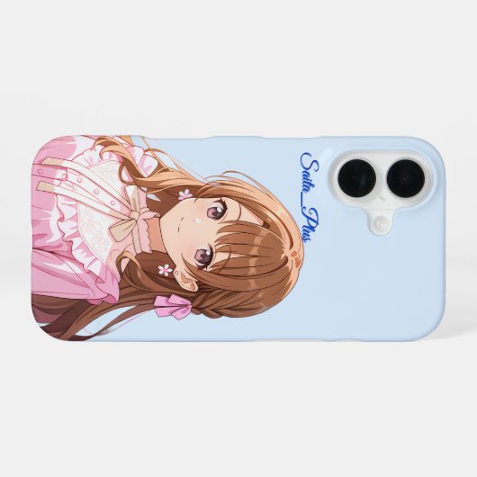 47_Plus – Anime Character Series iPhone 16 Hoesje (Achterkant horizontaal)