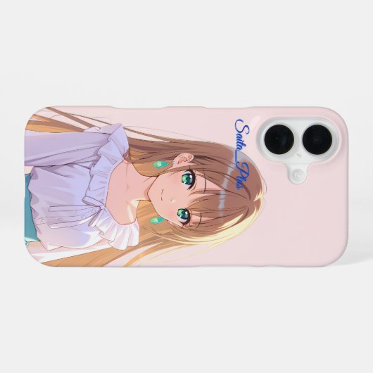 47_Plus – Anime Character Series iPhone 16 Hoesje (Achterkant horizontaal)