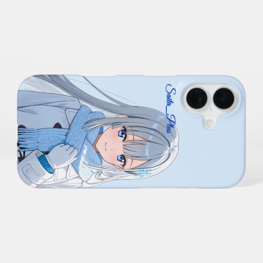47_Plus – Anime Character Series iPhone 16 Hoesje (Achterkant horizontaal)
