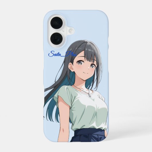 47_Plus – Anime Character Series iPhone 16 Hoesje (Achterkant)