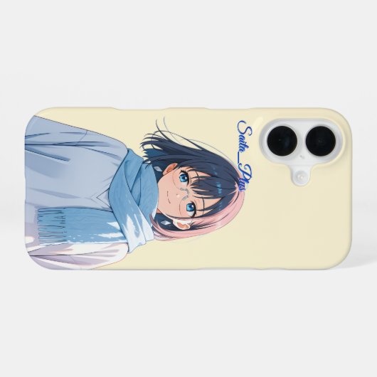 47_Plus – Anime Character Series iPhone 16 Hoesje (Achterkant horizontaal)