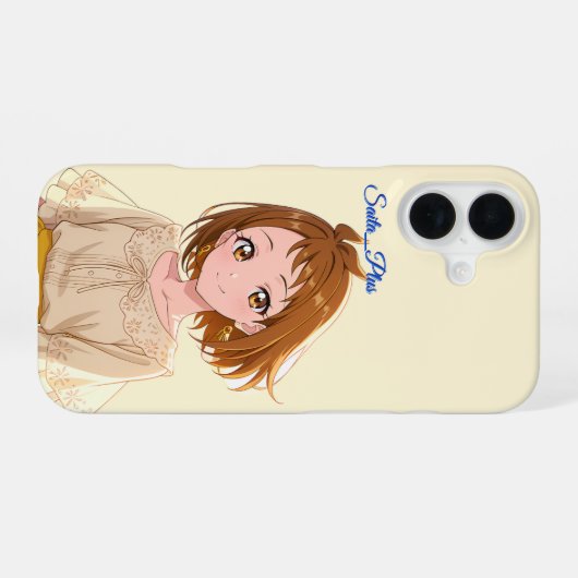 47_Plus – Anime Character Series iPhone 16 Hoesje (Achterkant horizontaal)