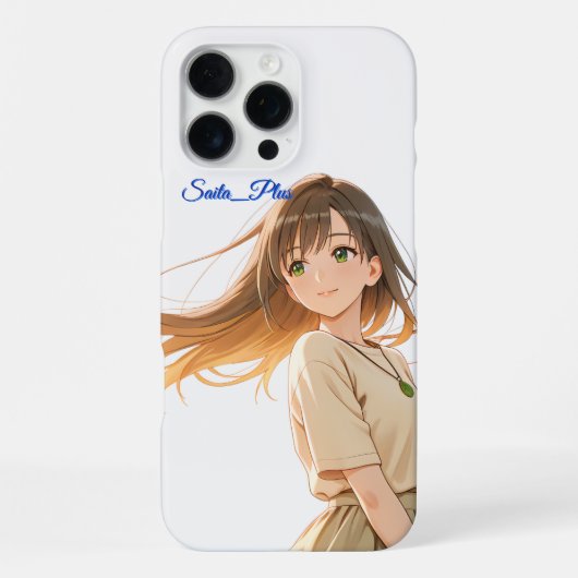 47_Plus – Anime Character Series iPhone Hoesje (Achterkant)
