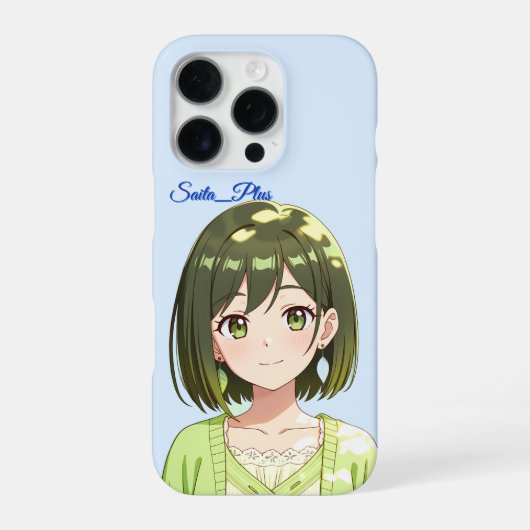 47_Plus – Anime Character Series iPhone Hoesje (Achterkant)