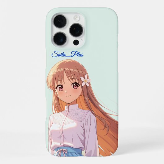 47_Plus – Anime Character Series iPhone Hoesje (Achterkant)