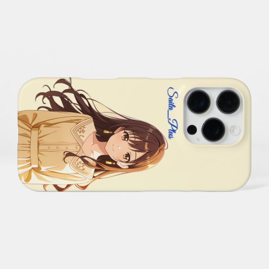 47_Plus – Anime Character Series iPhone Hoesje (Achterkant horizontaal)