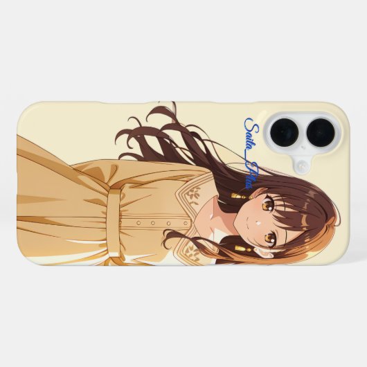 47_Plus – Anime Character Series iPhone Hoesje (Achterkant horizontaal)