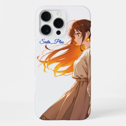 47_Plus – Anime Character Series iPhone Hoesje (Achterkant)