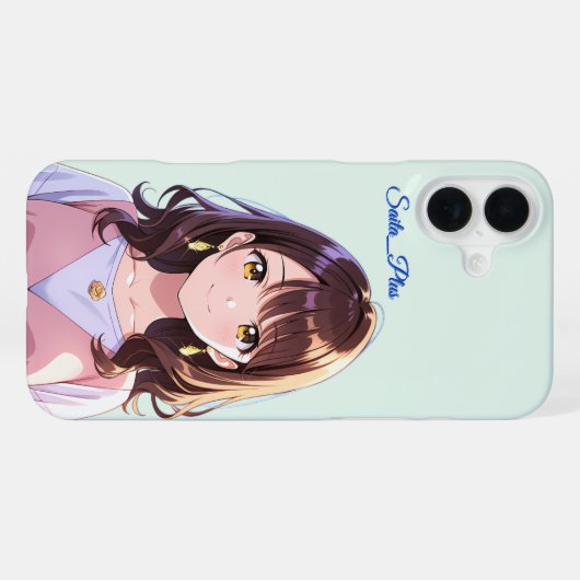47_Plus – Anime Character Series iPhone Hoesje (Achterkant horizontaal)
