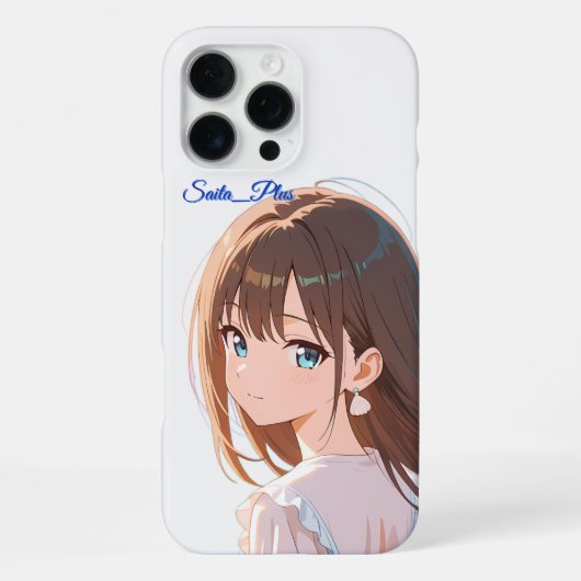 47_Plus – Anime Character Series iPhone Hoesje (Achterkant)