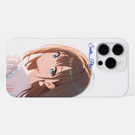 47_Plus – Anime Character Series iPhone Hoesje (Achterkant horizontaal)