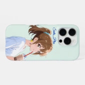 47_Plus – Anime Character Series iPhone Hoesje (Achterkant horizontaal)