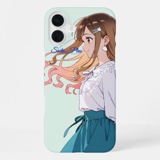 47_Plus – Anime Character Series iPhone Hoesje (Achterkant)