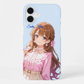 47_Plus – Anime Character Series iPhone Hoesje (Achterkant)