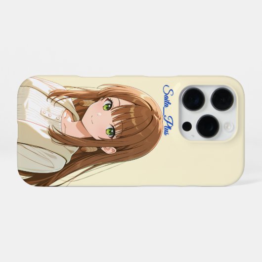 47_Plus – Anime Character Series iPhone Hoesje (Achterkant horizontaal)