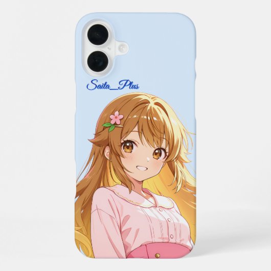 47_Plus – Anime Character Series iPhone Hoesje (Achterkant)