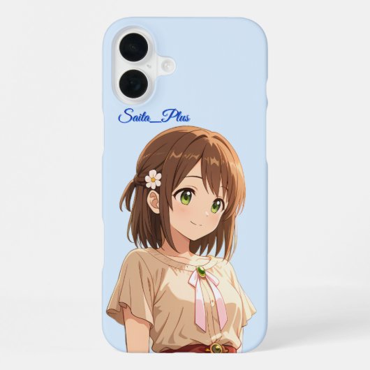 47_Plus – Anime Character Series iPhone Hoesje (Achterkant)
