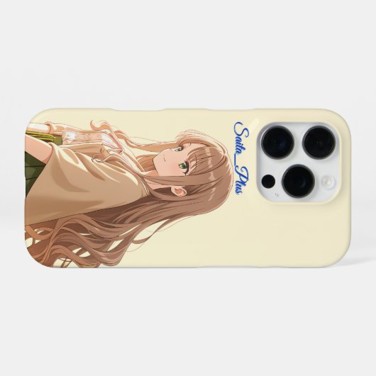 47_Plus – Anime Character Series iPhone Hoesje (Achterkant horizontaal)