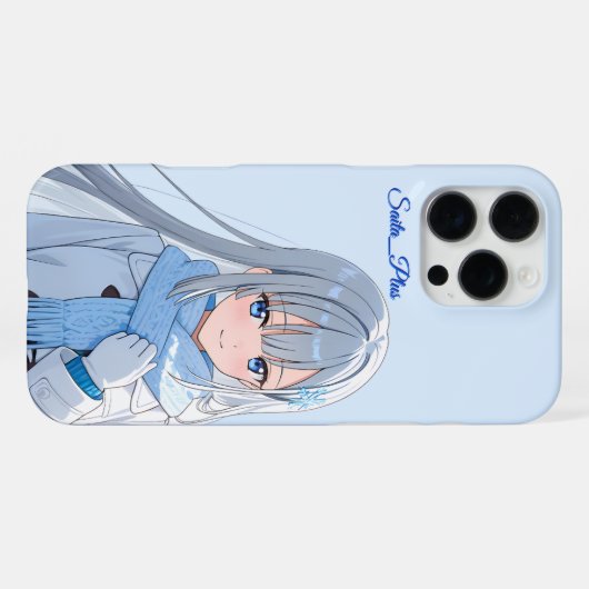 47_Plus – Anime Character Series iPhone Hoesje (Achterkant horizontaal)