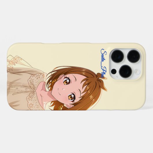 47_Plus – Anime Character Series iPhone Hoesje (Achterkant horizontaal)
