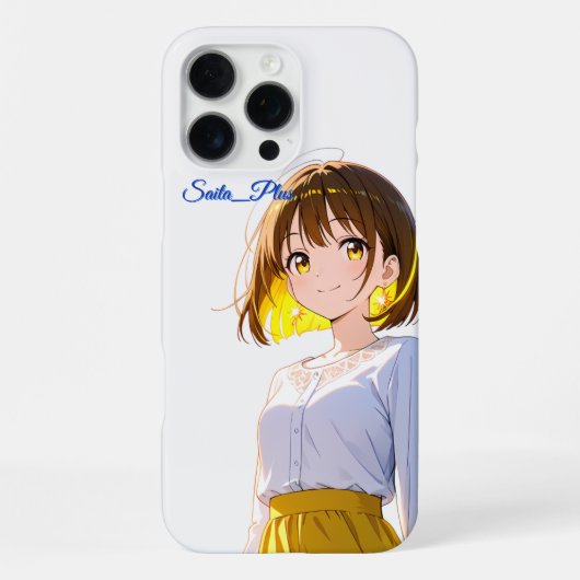 47_Plus – Anime Character Series iPhone Hoesje (Achterkant)