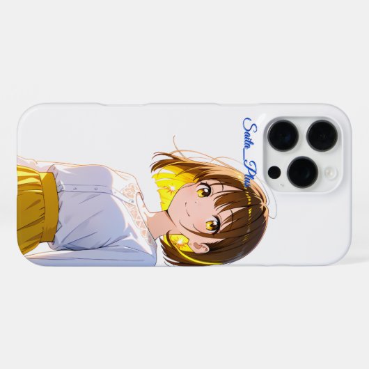 47_Plus – Anime Character Series iPhone Hoesje (Achterkant horizontaal)