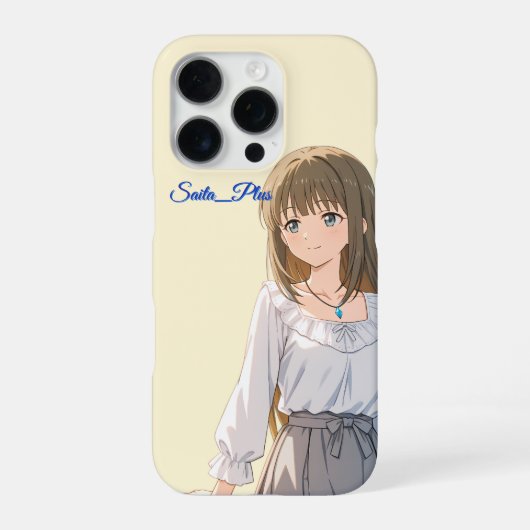 47_Plus – Anime Character Series iPhone Hoesje (Achterkant)