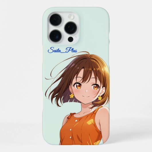 47_Plus – Anime Character Series iPhone Hoesje (Achterkant)