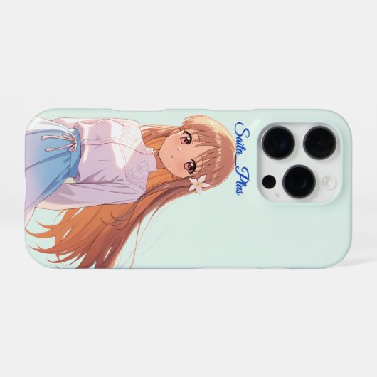 47_Plus – Anime Character Series iPhone Hoesje (Achterkant horizontaal)