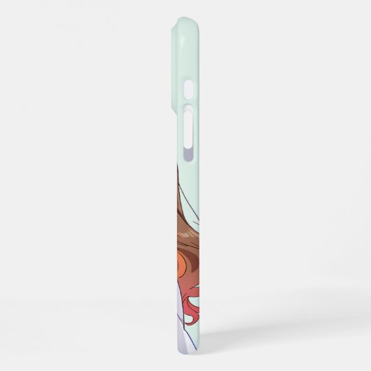 47_Plus – Anime Character Series iPhone Hoesje (Linkerkant)