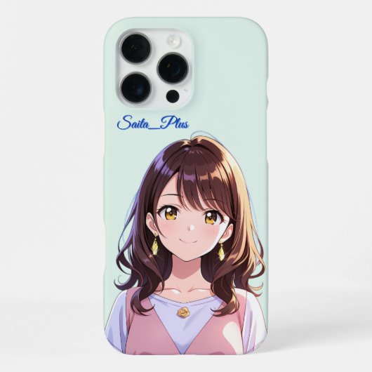 47_Plus – Anime Character Series iPhone Hoesje (Achterkant)