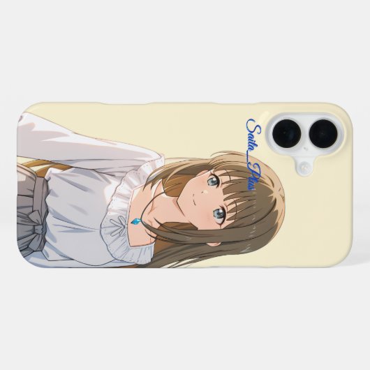 47_Plus – Anime Character Series iPhone Hoesje (Achterkant horizontaal)