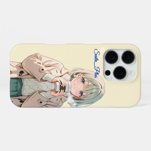 47_Plus – Anime Character Series iPhone Hoesje (Achterkant horizontaal)