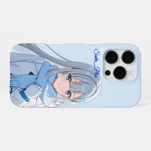 47_Plus – Anime Character Series iPhone Hoesje (Achterkant horizontaal)