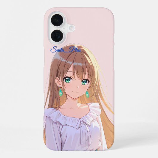 47_Plus – Anime Character Series iPhone Hoesje (Achterkant)