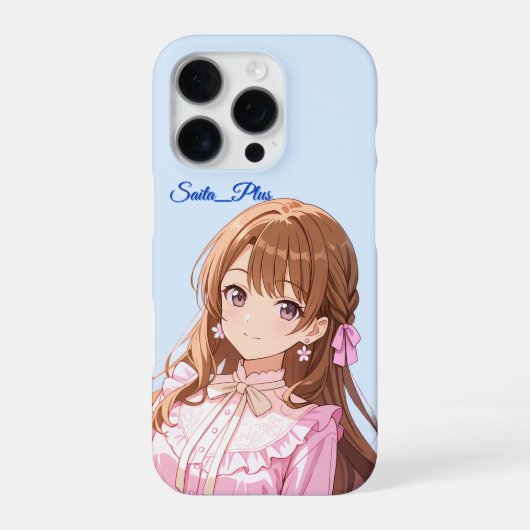 47_Plus – Anime Character Series iPhone Hoesje (Achterkant)