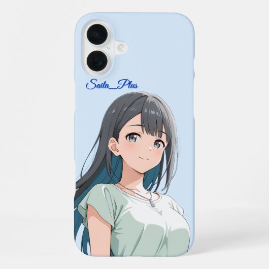 47_Plus – Anime Character Series iPhone Hoesje (Achterkant)