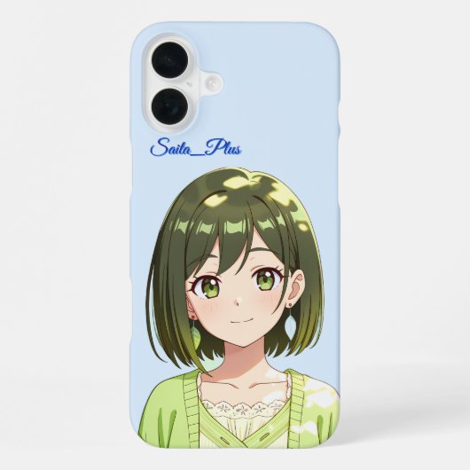 47_Plus – Anime Character Series iPhone Hoesje (Achterkant)