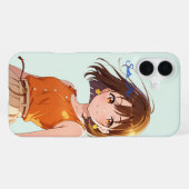 47_Plus – Anime Character Series iPhone Hoesje (Achterkant horizontaal)