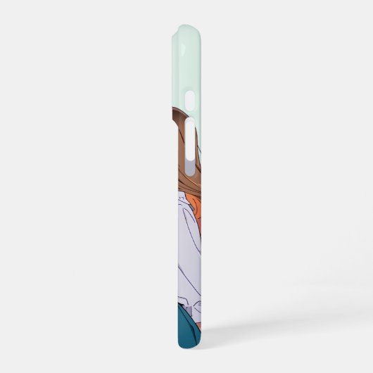 47_Plus – Anime Character Series iPhone Hoesje (Linkerkant)