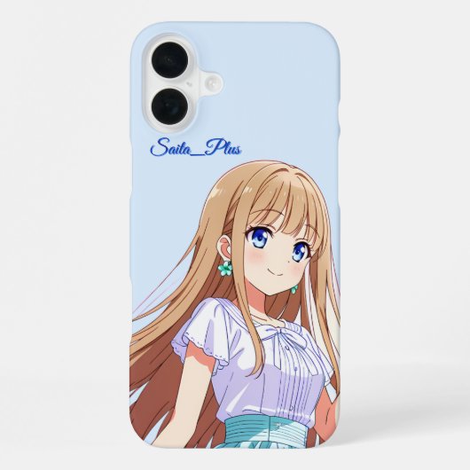 47_Plus – Anime Character Series iPhone Hoesje (Achterkant)